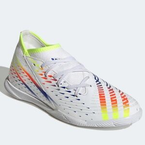 Adidas Predator Edge .3 Indoor Soccer Shoes Unisex Youth Size 3 Cleats Football
